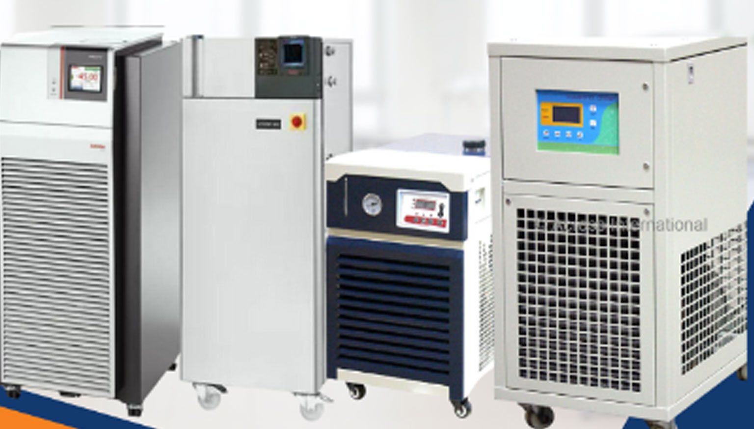 Types of laboratory chillers